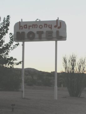 Harmony motel, en California