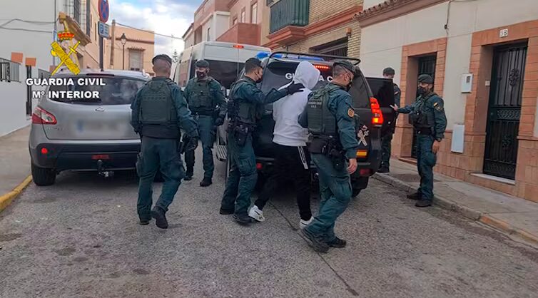  Detención en Andalucía de unos criminales dedicados al lavado de dinero procedente del narcotráfico. Guardia Civil 